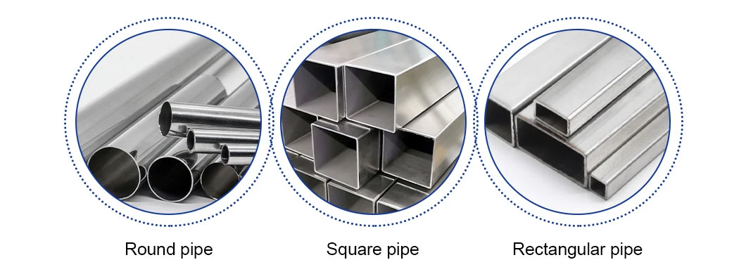 Factory High Strength Hot Sale Ss Tube 201 304 304L Stainless Steel Welded/Aluminum/Carbon/Galvanized/Alloy Tube