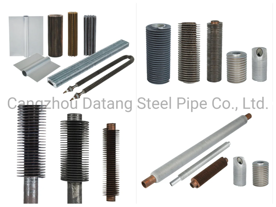 Datang Finned Tube of Base Tube: Aluminum Alloy/Stainless Steel/Carbon Steel/Copper-Nickel/Titanium ASTM 179